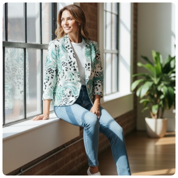 W BY WORTH CAREER BLAZER SIZE 4 - Picture 8 of 16